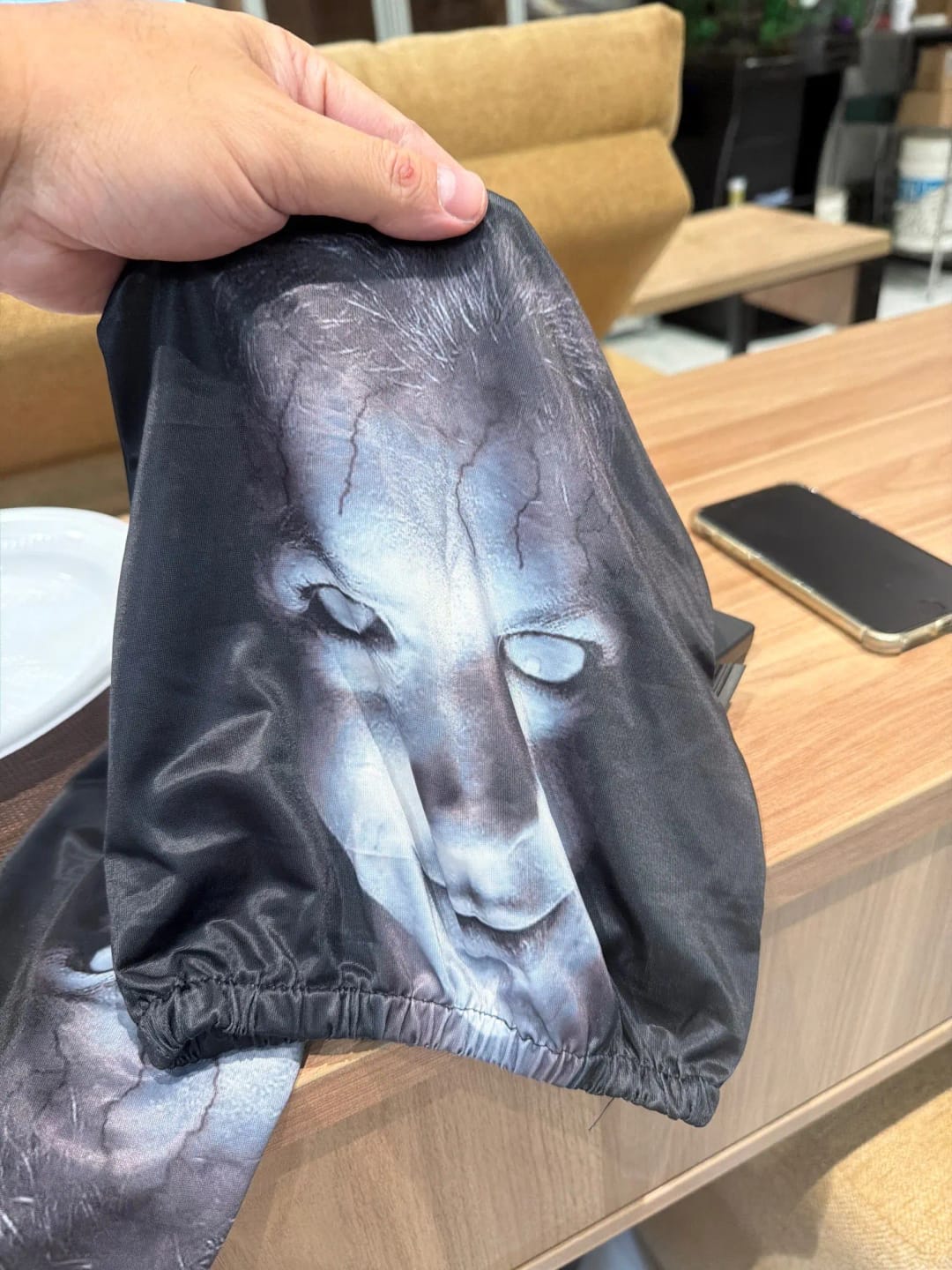 Customer photo review of SpookSeat™ Spooky Car Headrest Covers
