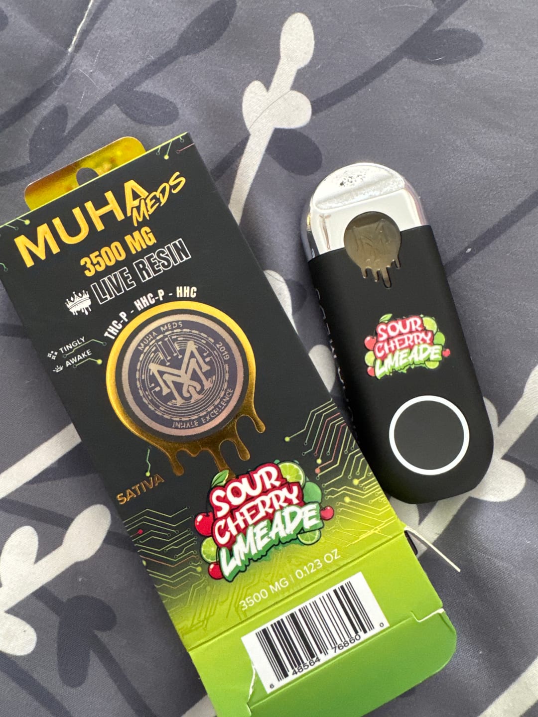 Customer photo review of MUHA Meds - 3.5g Live Resin Vape