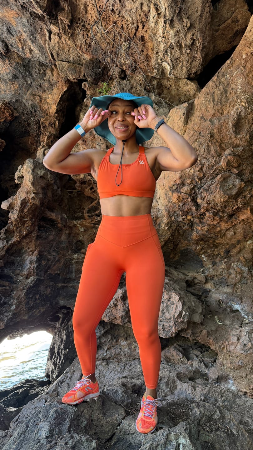 Customer photo review of High Impact Full Support Sports Bra