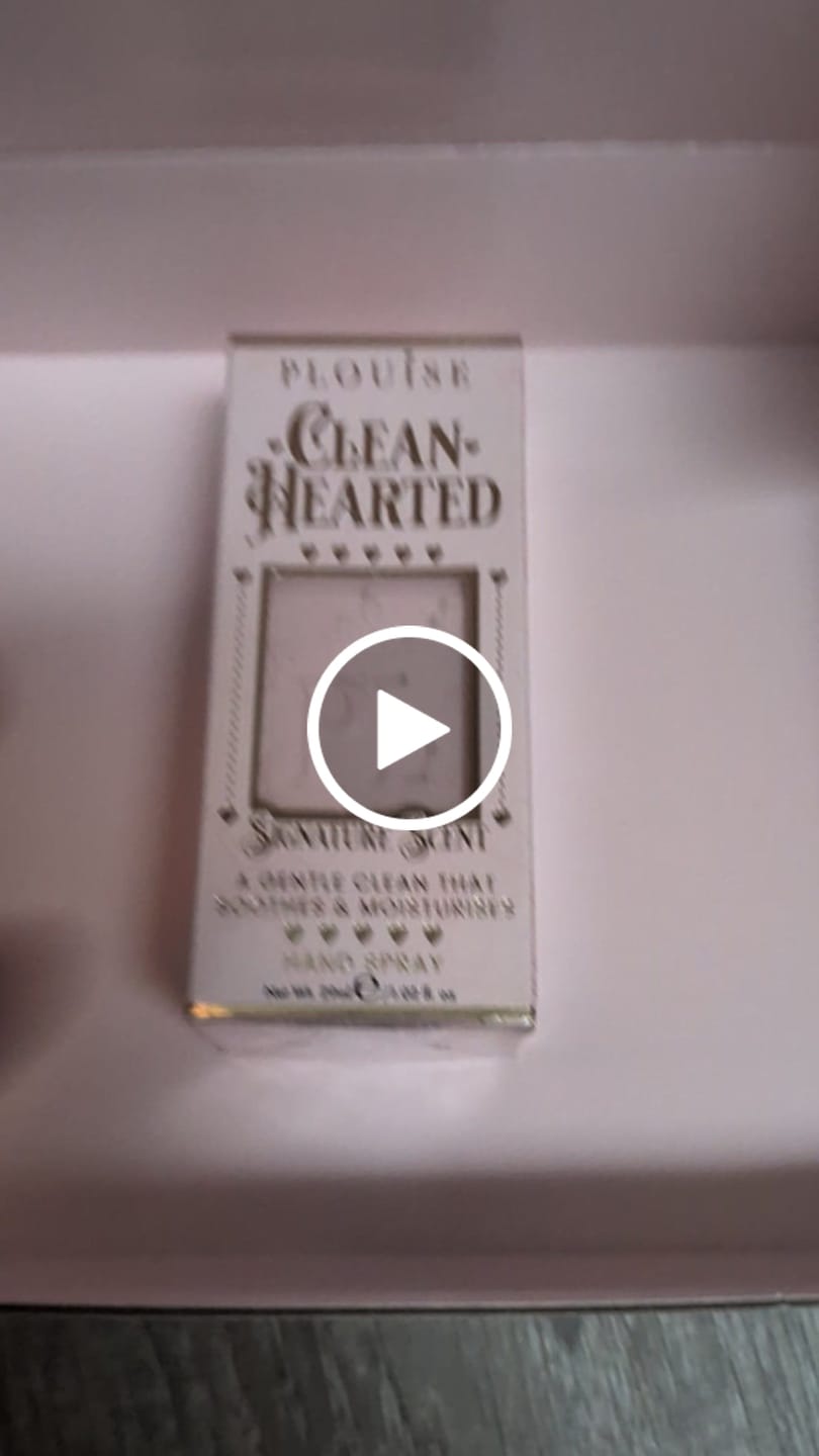 Customer video review of Clean Hearted Hand Sanitizer Spray (29ml)