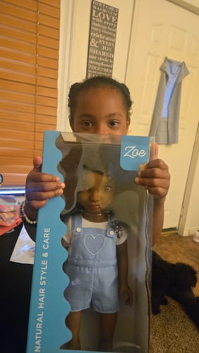 Customer photo review of Healthy Roots Doll: Zoe