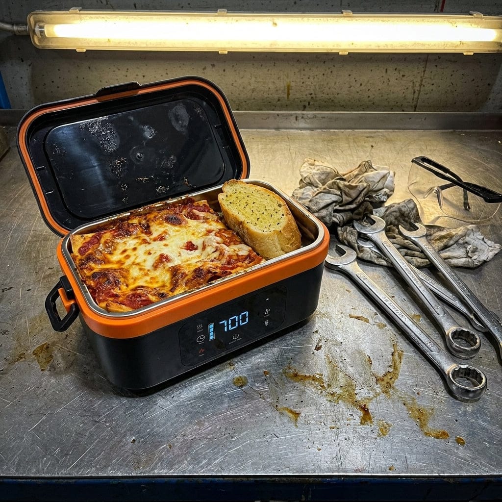 Customer photo review of SnapHeatEat™ Original 1.35L Electric Lunch Box