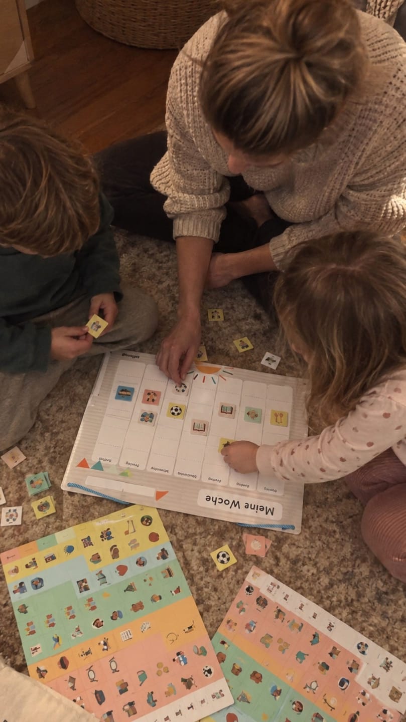 Customer photo review of Wochenplaner für Kinder Natur