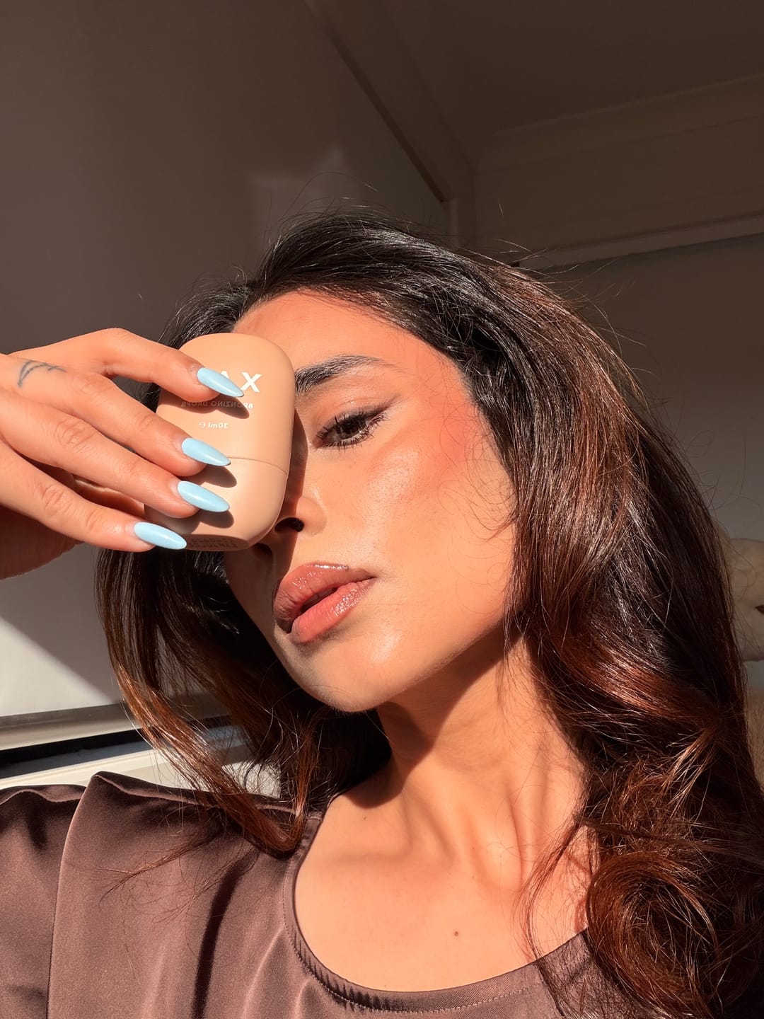 Customer photo review of LASH SERUM