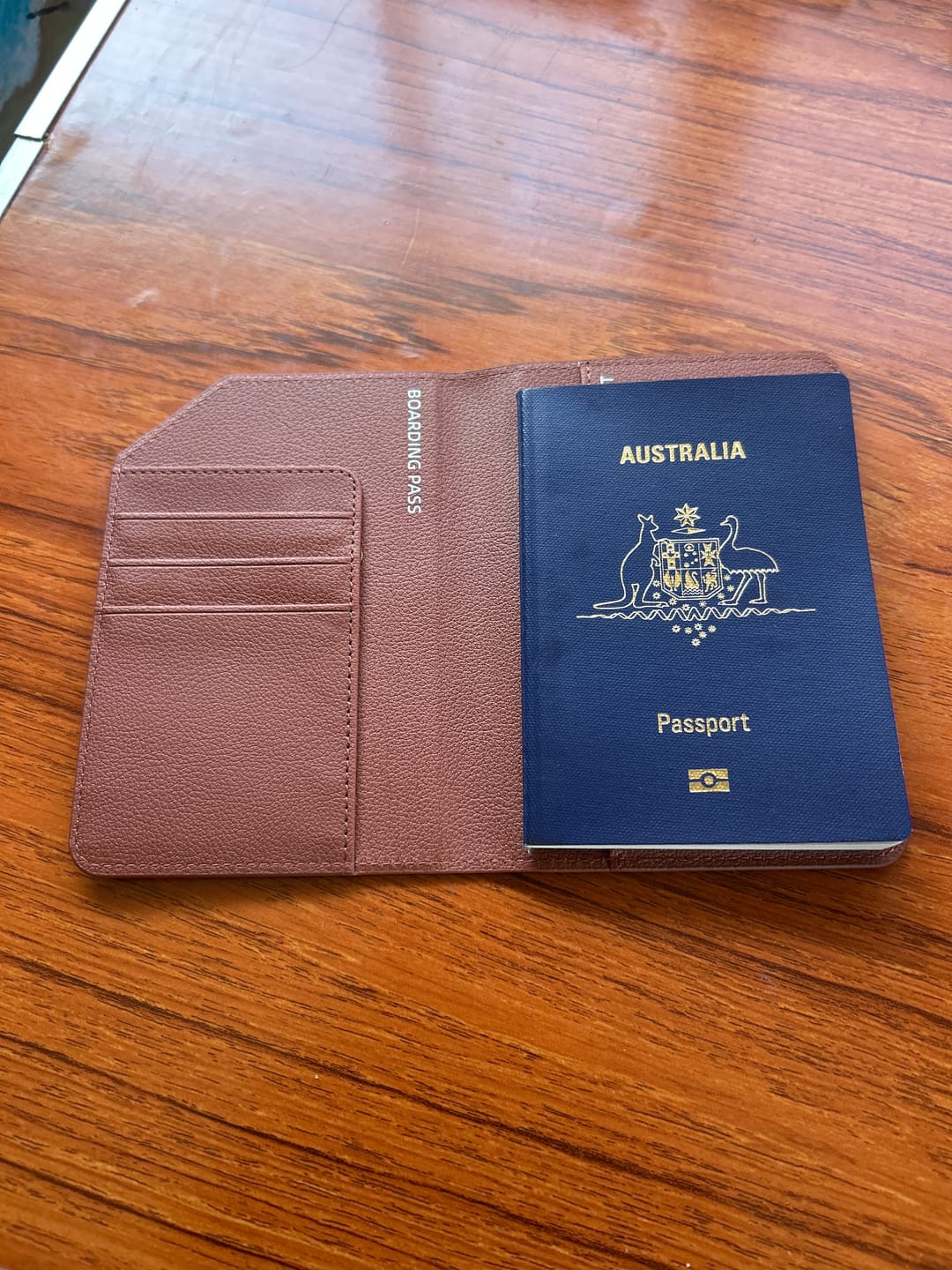 Customer photo review of Passport Holder Air