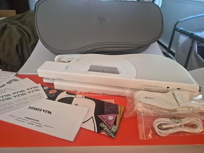 Customer photo review of Donner VIVA Guitare sans cordes innovante