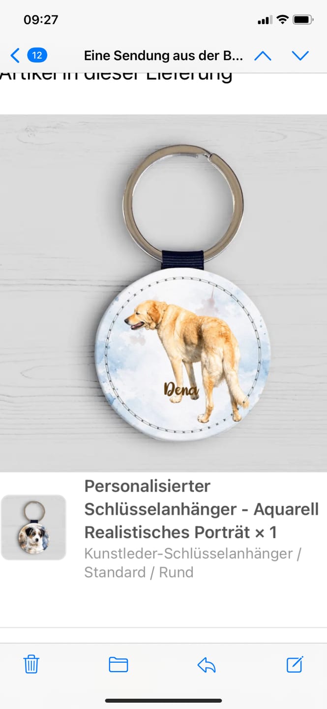 Customer photo review of Personalisiertes Sweatshirt - Herzschlag