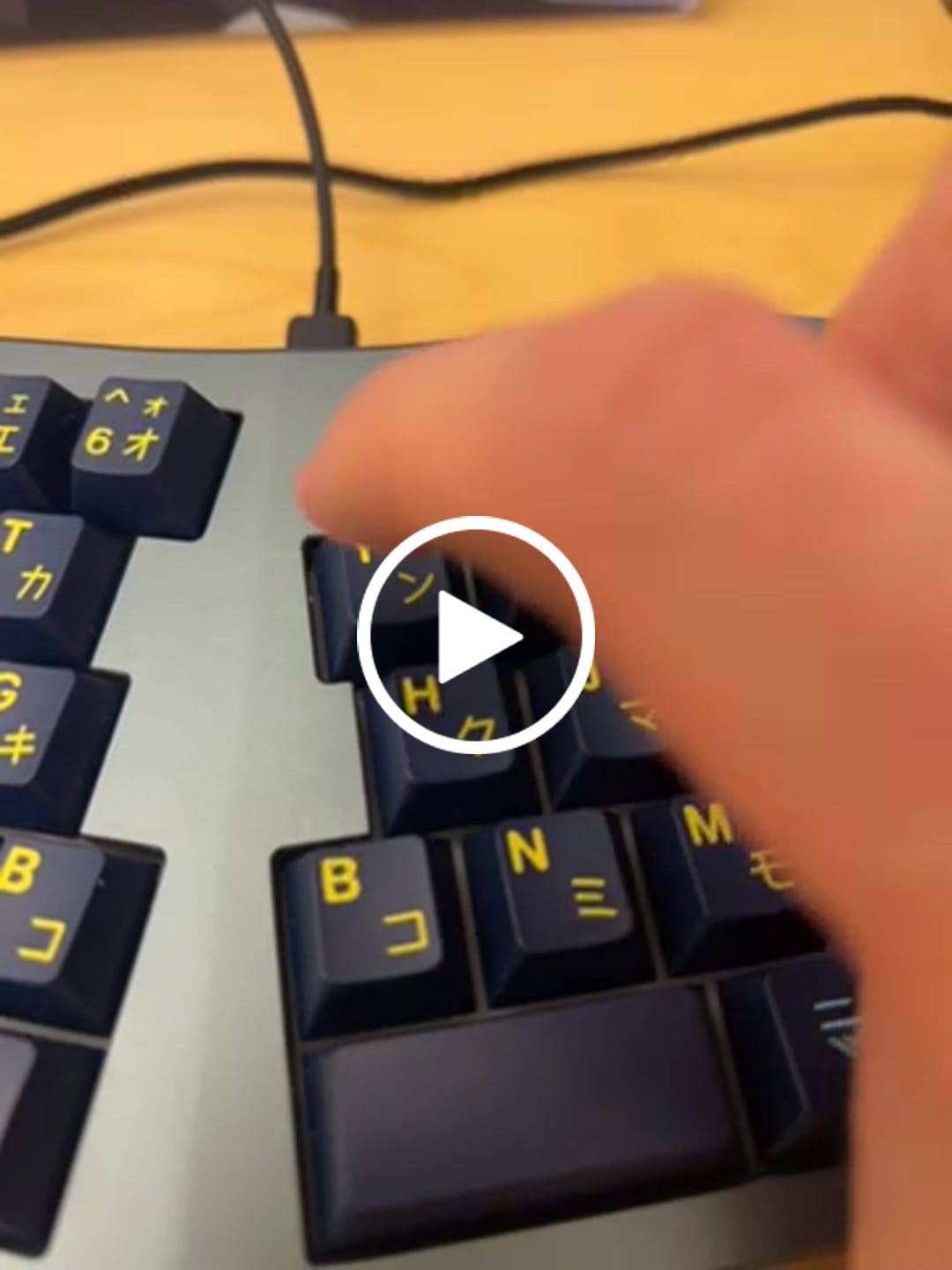 Customer video review of HMX K2 Tactile Switch Factory Lubed (10PCS)