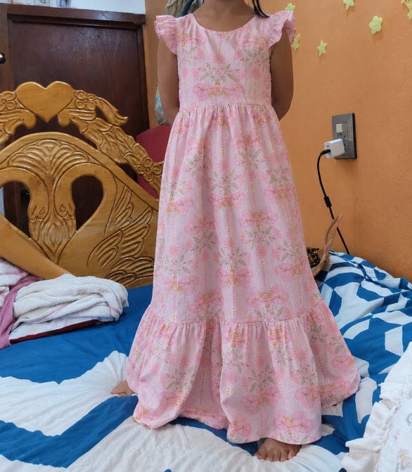 Customer photo review of Vestido Largo para niña - Sara