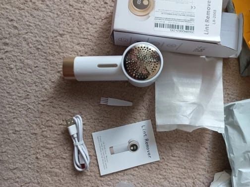 Customer photo review of Quitapelusas Eléctrico con Pantalla LED