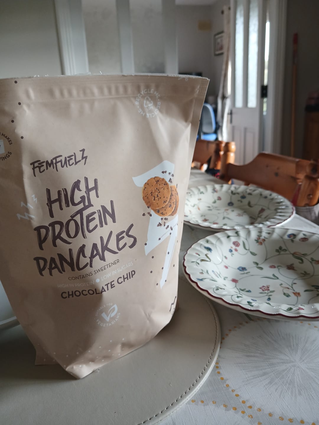 Customer photo review of Protein Pancakes
