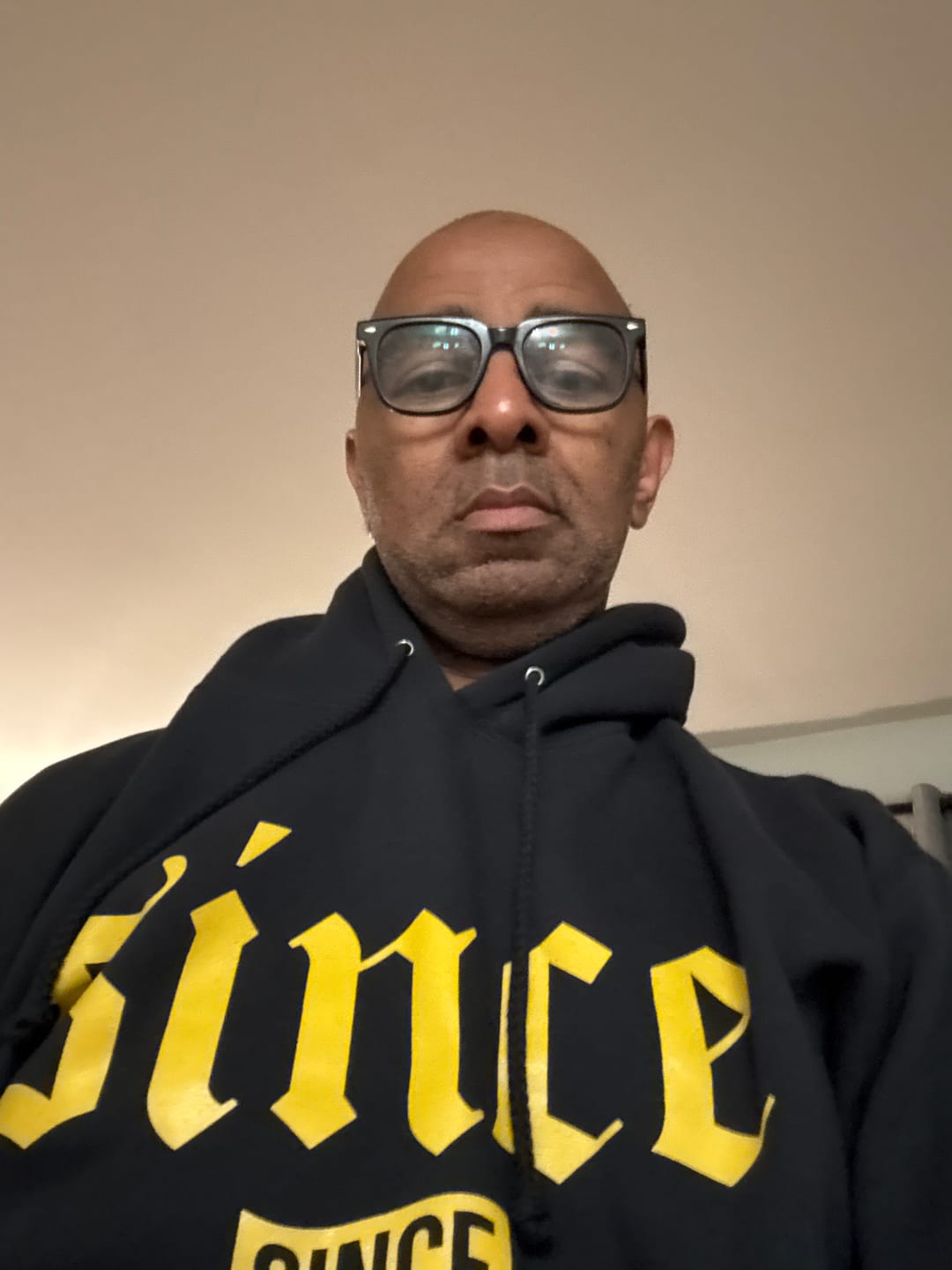 Customer photo review of Navy OE Since Hoodie