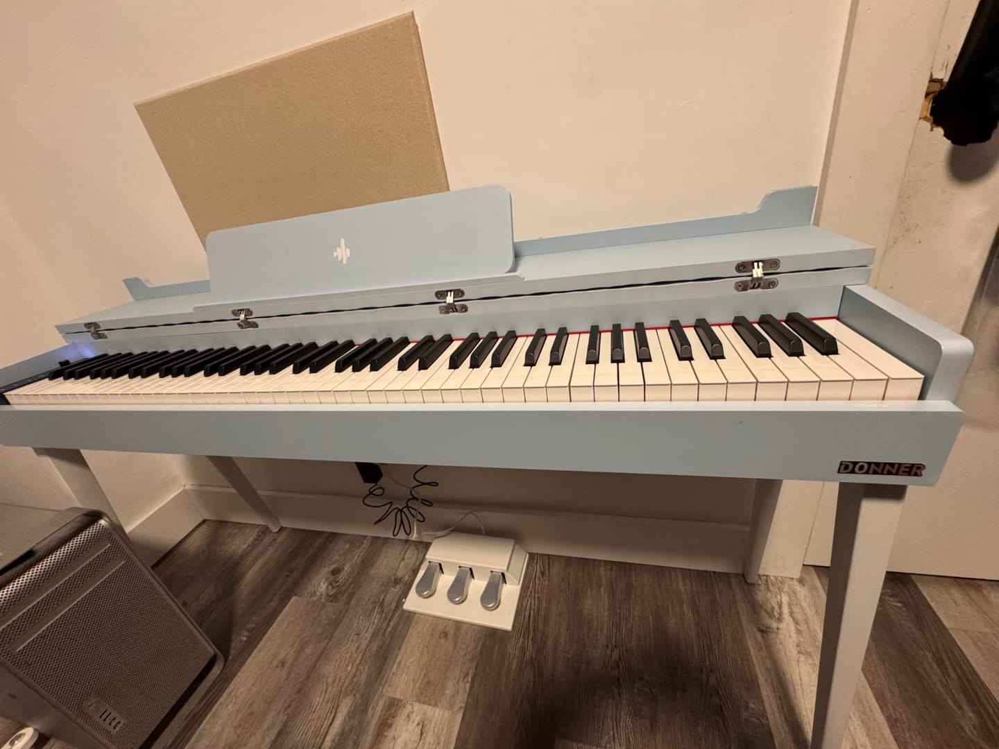 Customer photo review of Donner OURA S200 Piano numérique 88 touches pour la maison