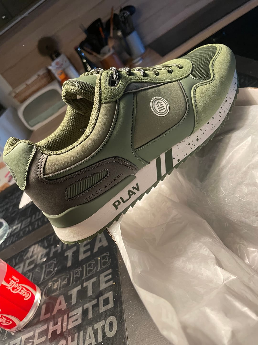 Customer photo review of Sneaker Chamonix SBPLAY vert militaire