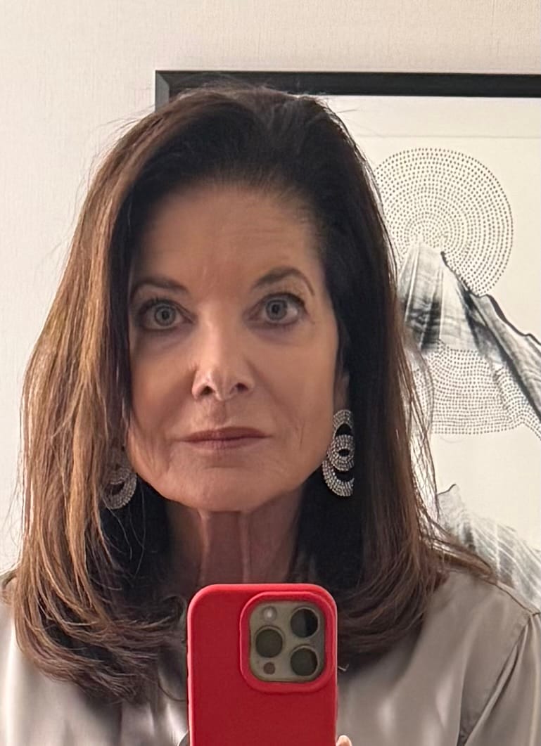 Customer photo review of Gwen Earrings