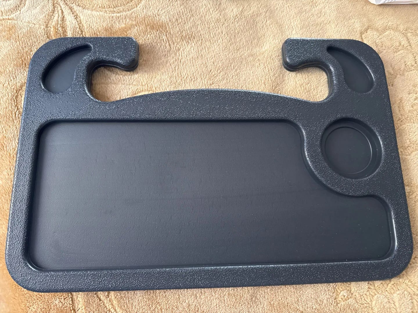 Customer photo review of Portable Car Laptop Computer Desk Mount Stand Eat Work Car Steering Wheel Dining Table BracketDrink Food Coffee Tray Board