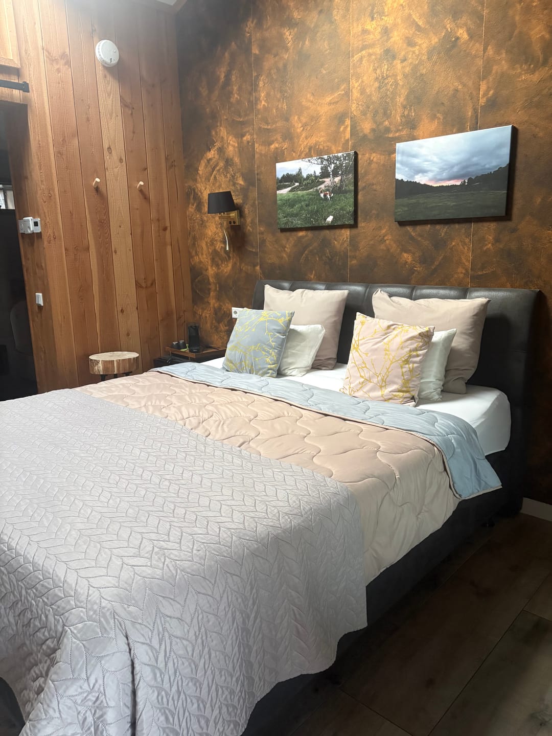 Customer photo review of Y-NOT Zomerdekbed Light Grey / Taupe