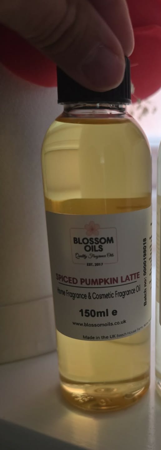Customer photo review of Spiced Pumpkin Latte Fragrance Oil