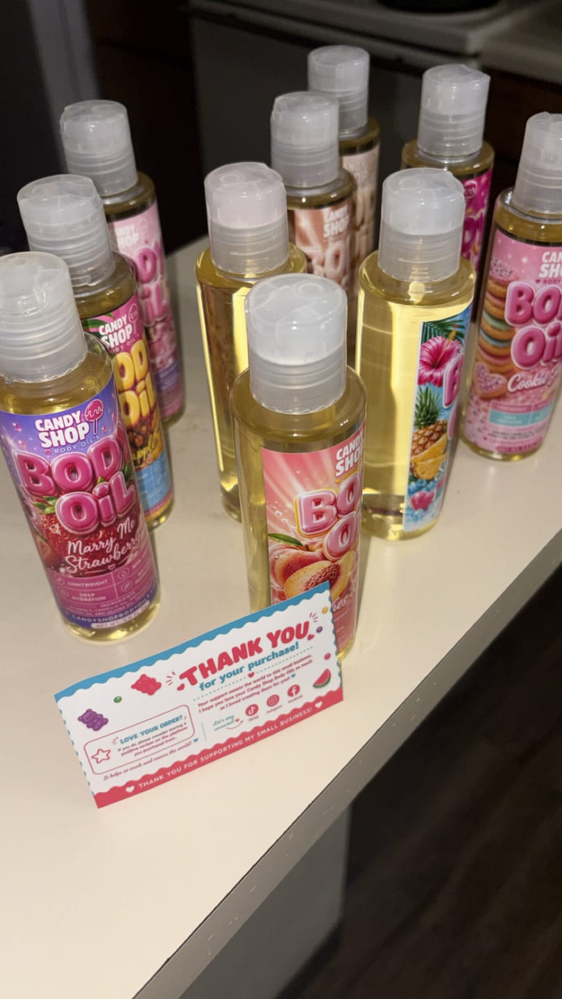Customer photo review of Melon Monster Mischief Body Oil