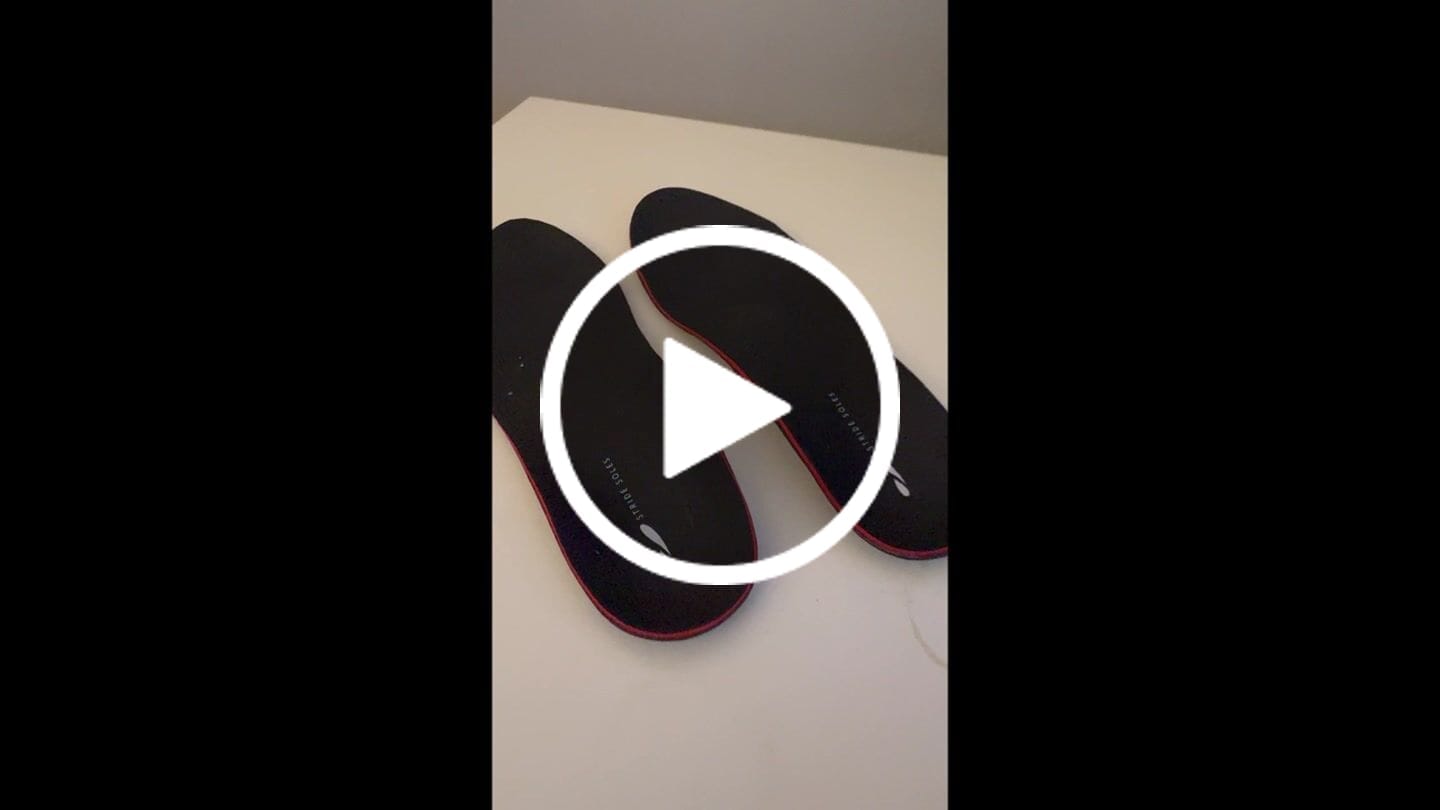 Customer video review of Custom Orthotics