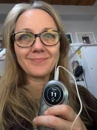 Customer photo review of ZenoWell Luna – Advanced Vagus Nerve Regulation to Light Up Natural Healing