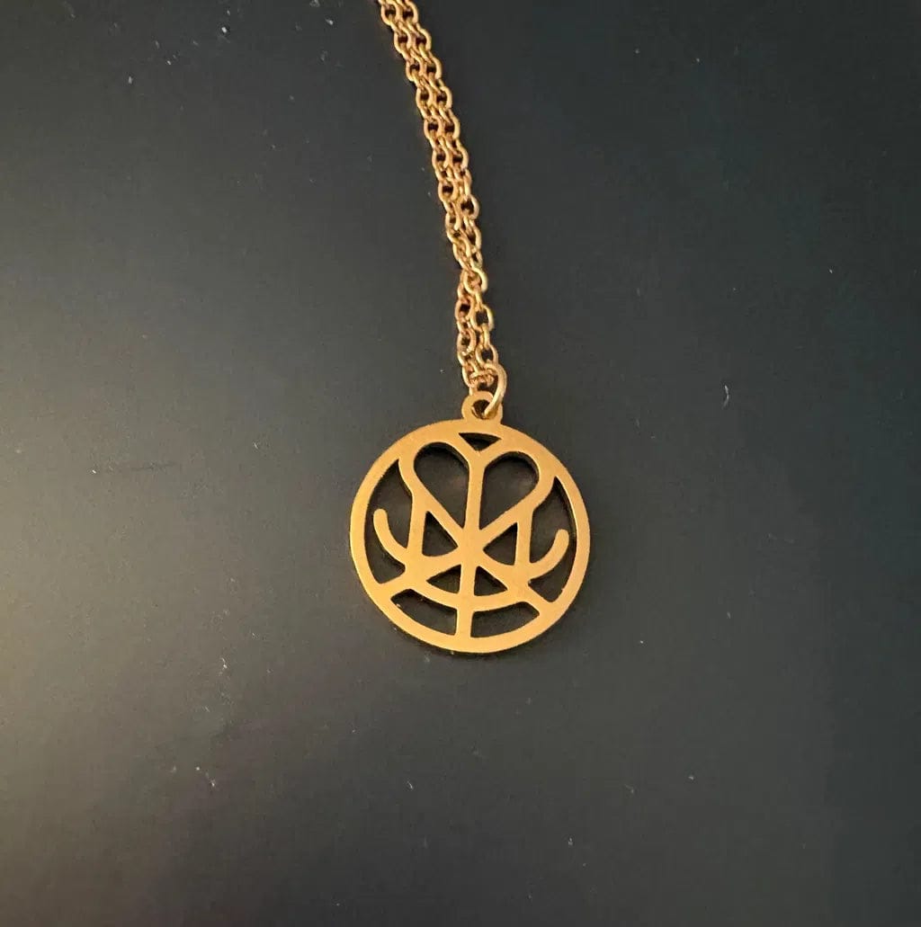 Customer photo review of Custom Monogram Necklace