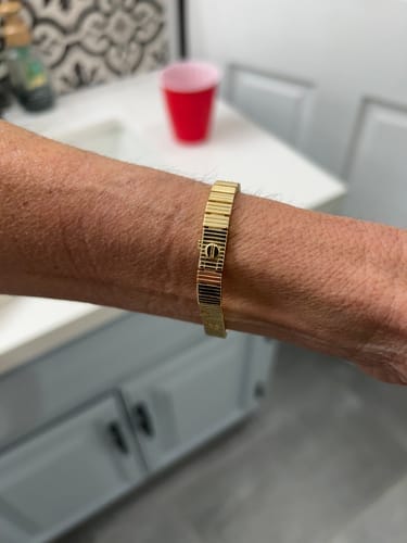 Customer photo review of 18K Celestial Love Unlimited Bracelet