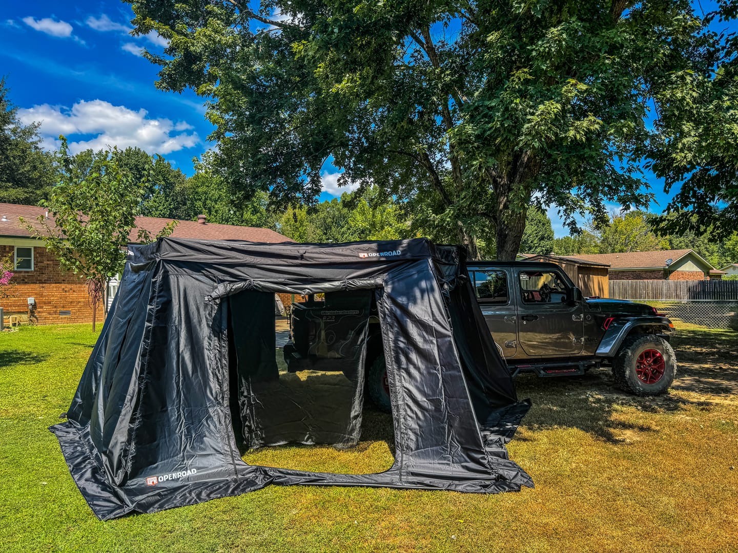 Customer photo review of OPENROAD 270 Awning Side Wall