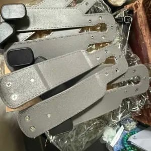 Customer photo review of Organizzazione Auto Ganci Doppio in Pelle Sintetica Morbida