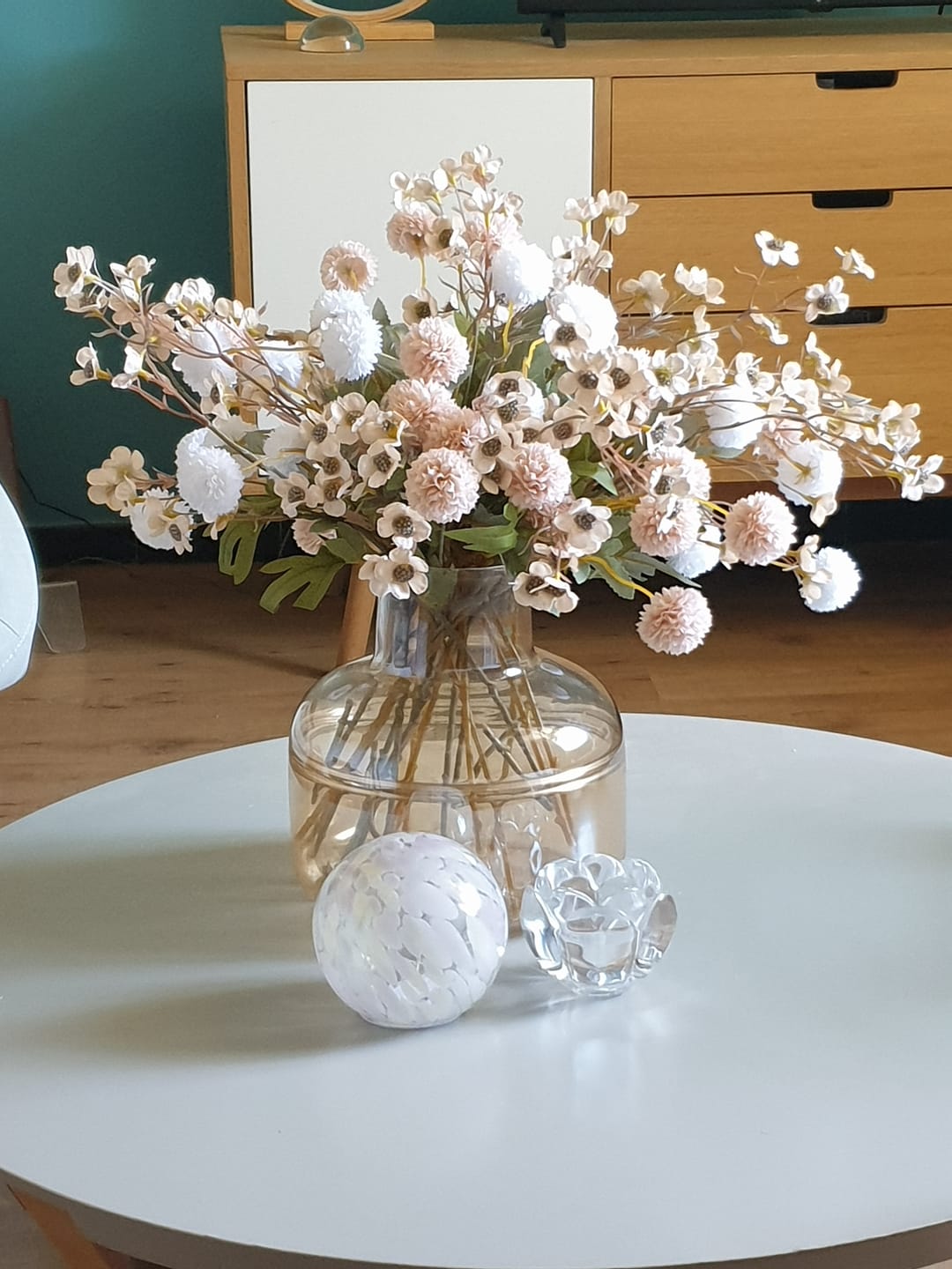 Customer photo review of Bouquet de Cire - Mélange beige