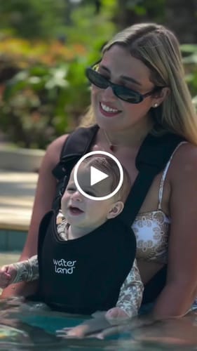 Customer photo review of WaterLand Baby Carrier