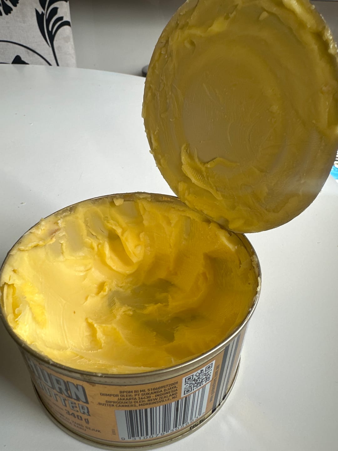Customer photo review of Golden Churn NZ Tinned Butter in a Can