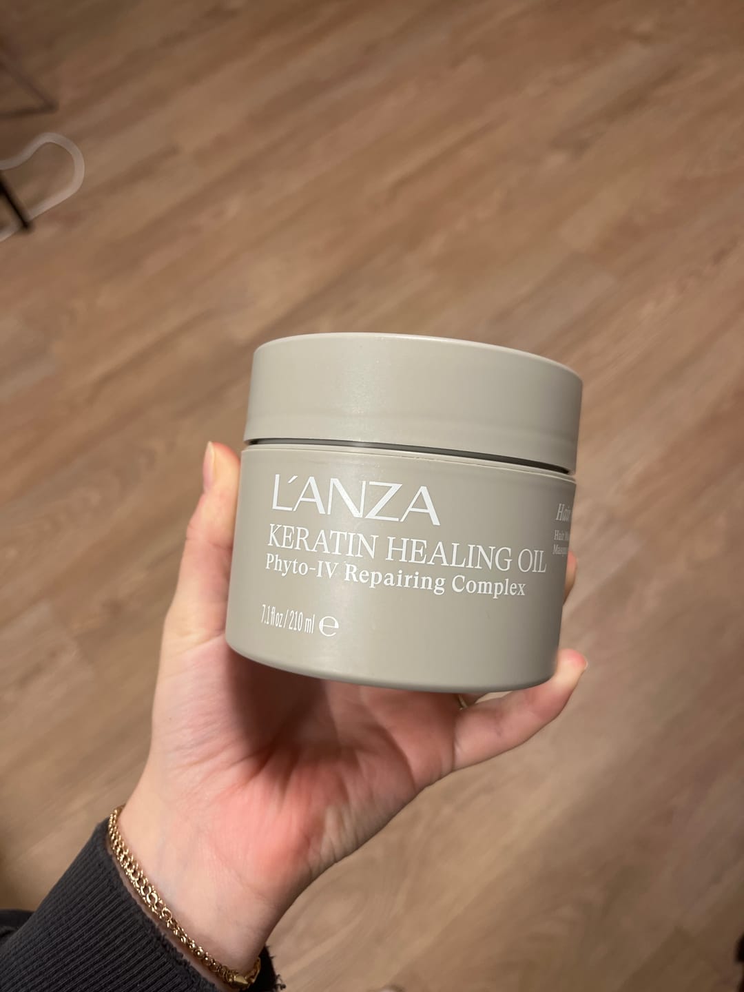 Customer photo review of Keratin Healing Oil Intensive Hair Masque - 210ml