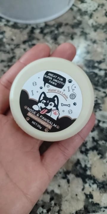 Customer photo review of Nose & Paw Repair Balm