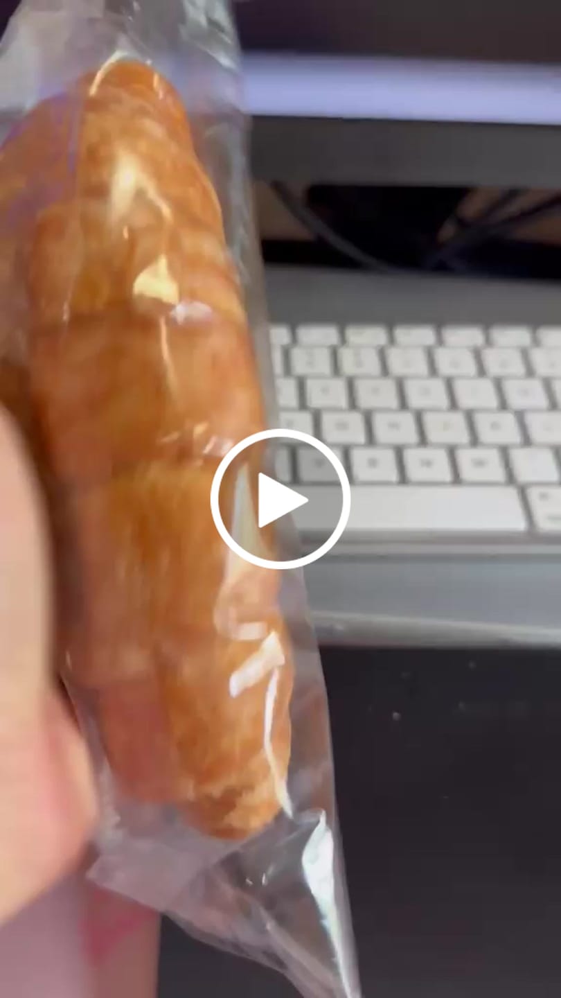 Customer video review of 15 Cornetti proteici keto