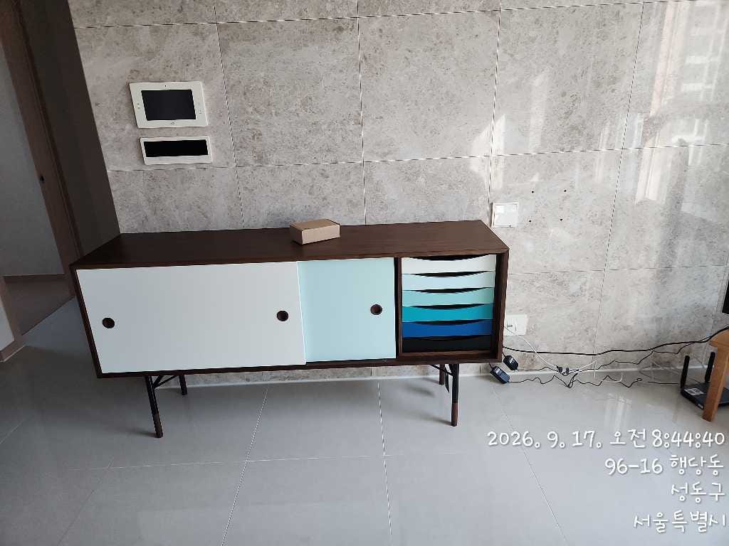 Customer photo review of THE SIDEBOARD with Tray Unit