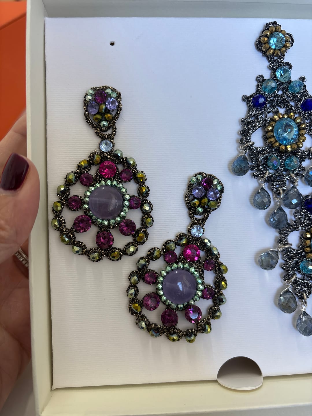 Customer photo review of Orecchini Fastuca