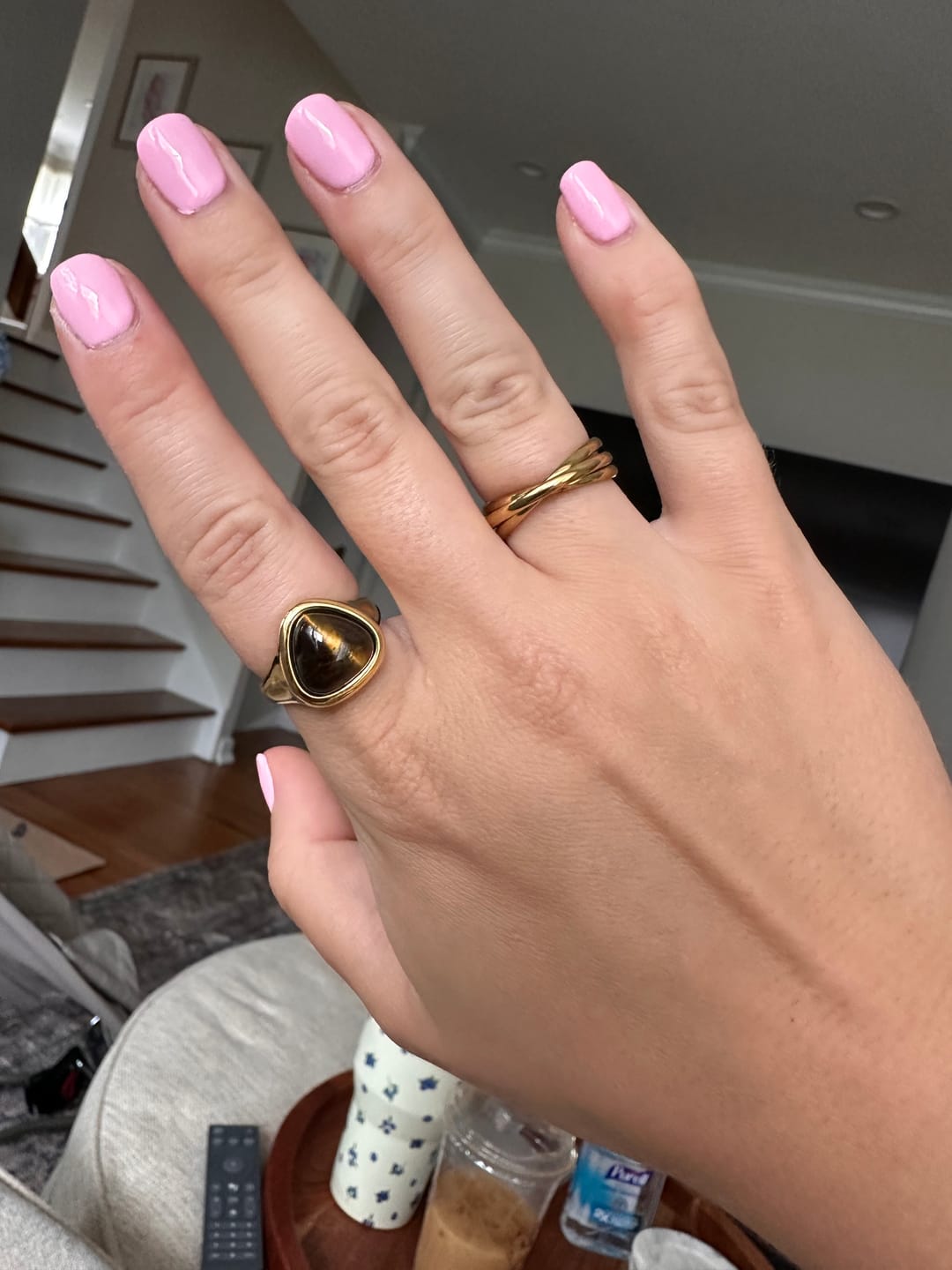 Customer photo review of Alaula Gemstone Bold Ring (Bundle)