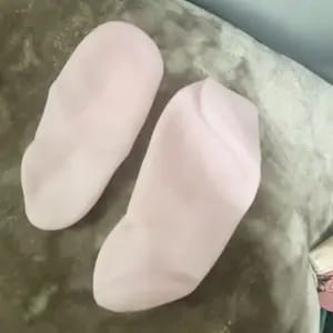 Customer photo review of Idratazione Profonda Calze in Silicone per Piedi Screpolati