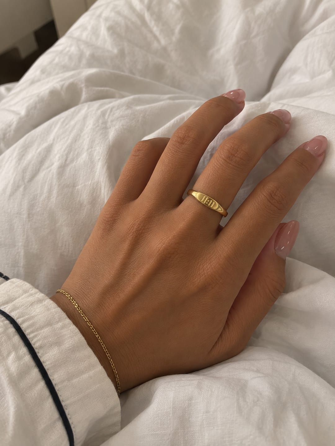 Customer photo review of 11:11 Gold Ring