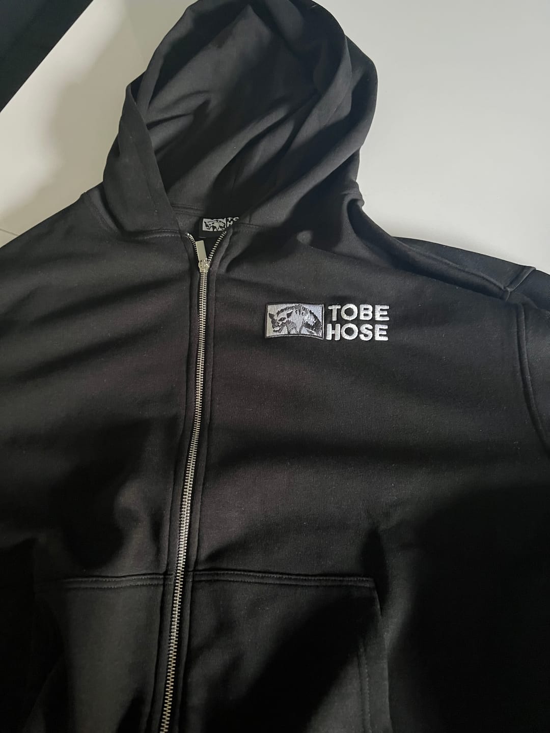 Customer photo review of Tobe Hose | Herren - Zip-Hoodie - Fels