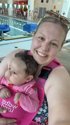 Customer photo review of WaterLand Baby Carrier