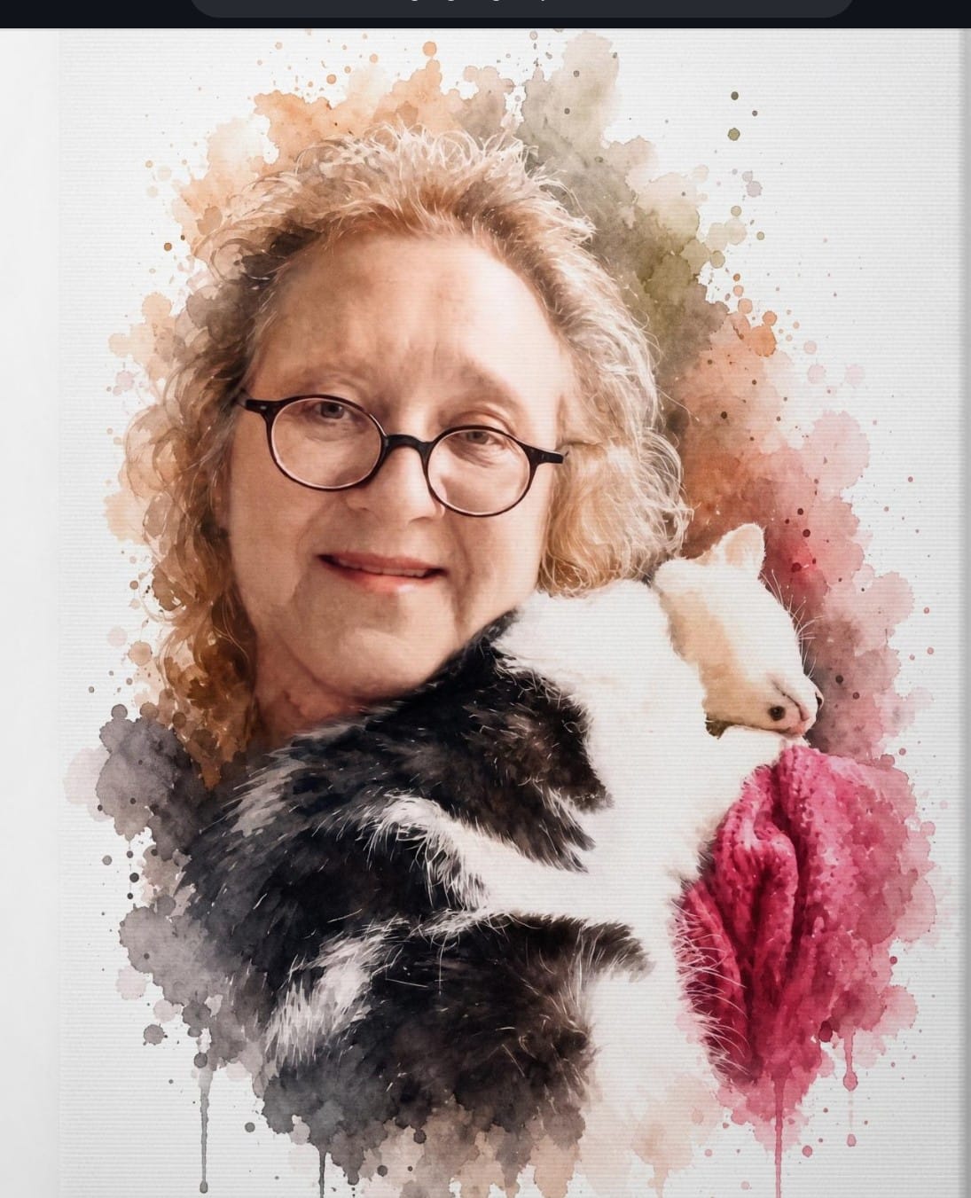 Customer photo review of Euer Foto als Kunstwerk – mit Live-Vorschau, als Poster oder Leinwand