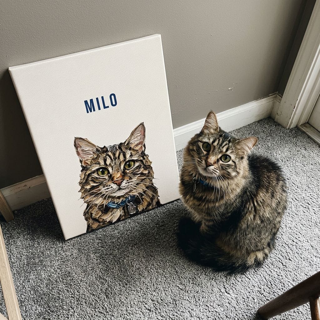 Customer photo review of Framed poster