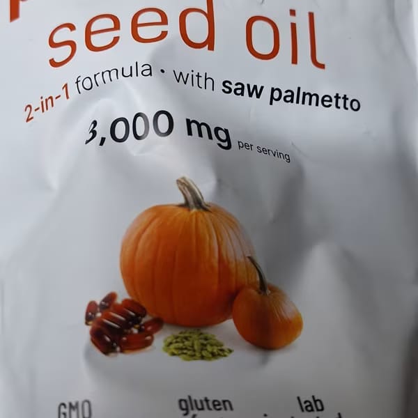 Customer photo review of Nuvrela™ Hair Growth Formula (Pumpkin Seed Oil + Saw Palmetto)