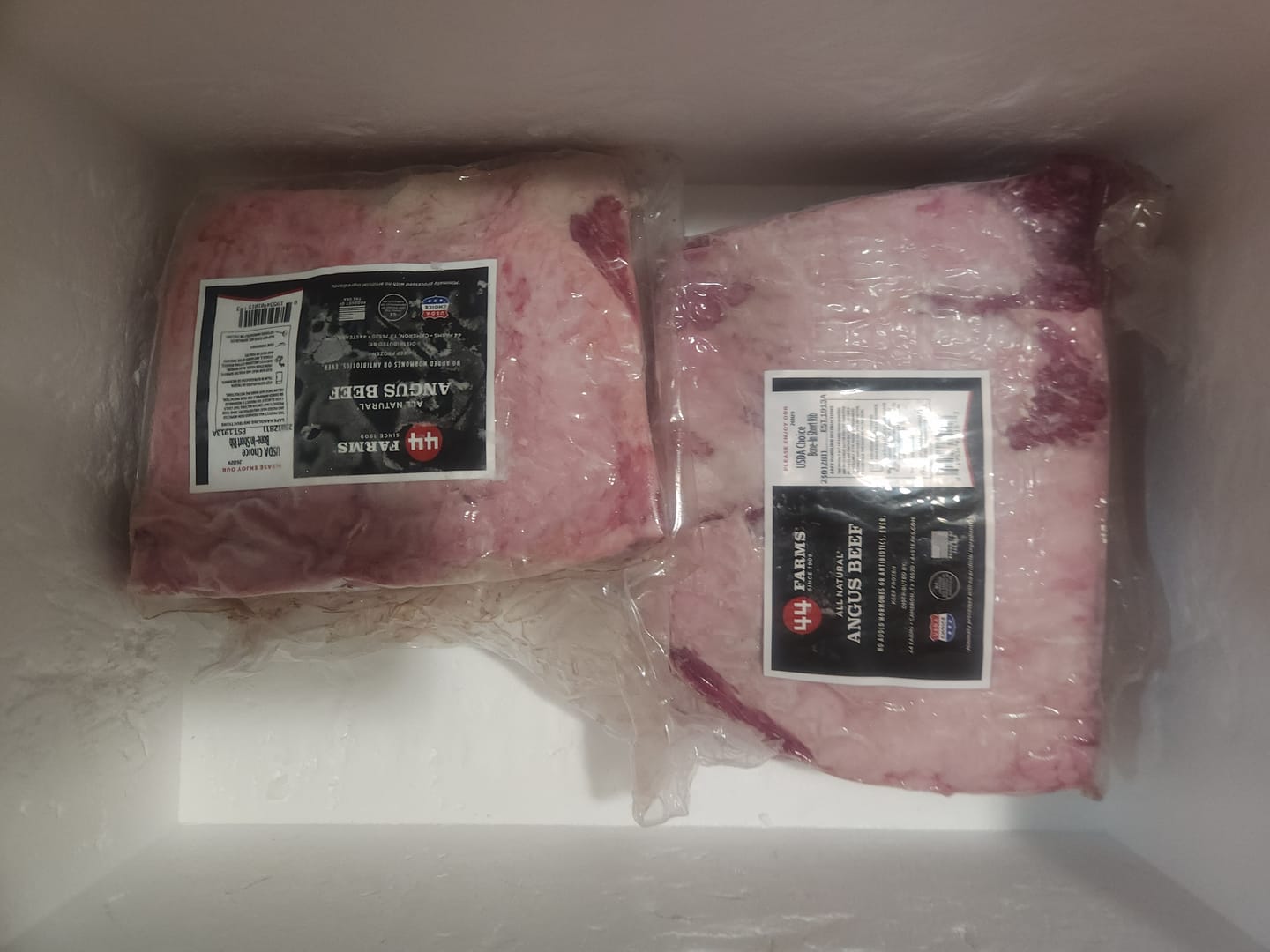 Customer photo review of Buy 2 Beef Plate Ribs, Get 1 FREE + Holy Cow Seasoning