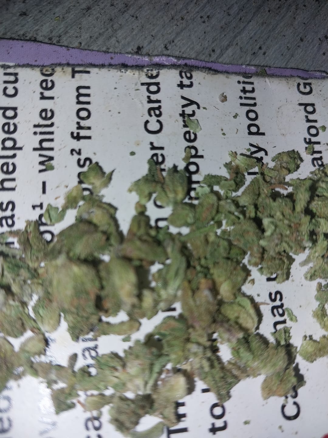 Customer photo review of Cheap THCA Smalls Ounce