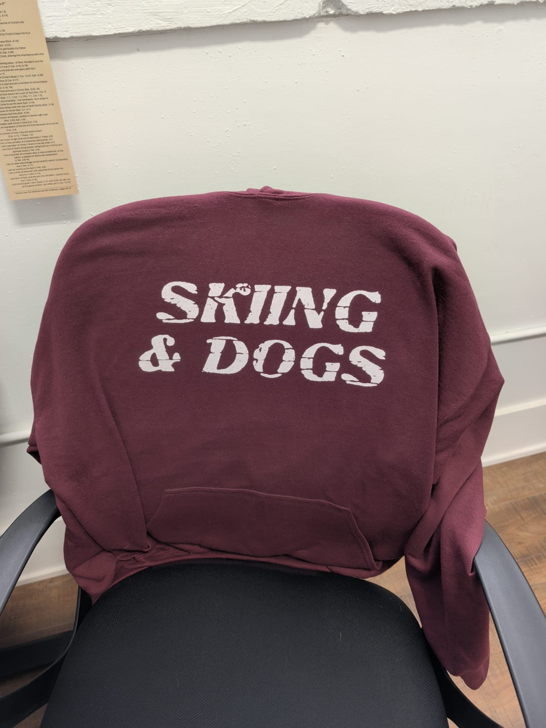 Customer photo review of Skiing & Dogs