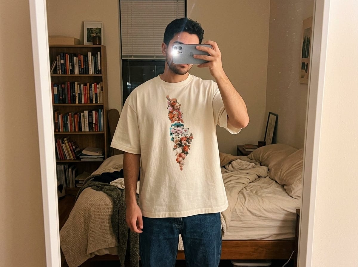 Customer photo review of Palestine Shirt©