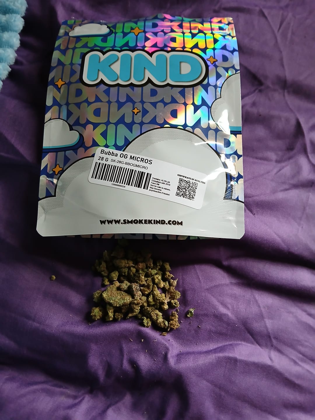 Customer photo review of Bubba OG MICROS - 28 Grams - Indica